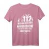 Feuerwehr 112 Wir machen Hausbesuche Feuerwehrmann Geschenk T-Shirt - Lustiges Motiv für Feuerwehrleute zum Geburtstag, Weihnachten & Vatertag