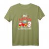 Kinder 3. Geburtstag Feuerwehr T-Shirt  Tatütata Ins 3 Lebensjahr Geschenk für Jungen, Feuerwehrmann Outfit für Kindergeburtstag