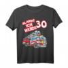 Alarm ich werde 30 Feuerwehrauto Feuerwehr Feuerwehrmann T-Shirt  Witziges Geschenk für Feuerwehrleute, Helfer & Feuerwehrfamilien zum Geburtstag