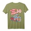 Alarm ich werde 30 Feuerwehrauto Feuerwehr Feuerwehrmann T-Shirt  Witziges Geschenk für Feuerwehrleute, Helfer & Feuerwehrfamilien zum Geburtstag