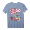 Alarm ich werde 30 Feuerwehrauto Feuerwehr Feuerwehrmann T-Shirt  Witziges Geschenk für Feuerwehrleute, Helfer & Feuerwehrfamilien zum Geburtstag