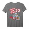 Alarm ich werde 30 Feuerwehrauto Feuerwehr Feuerwehrmann T-Shirt  Witziges Geschenk für Feuerwehrleute, Helfer & Feuerwehrfamilien zum Geburtstag