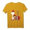 Kinder Feuerwehr T-Shirt für 1 Jahr alte Jungen  Perfektes Geburtstagsgeschenk mit Feuerwehrauto, Hydrant & Schlauch