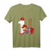 Kinder Feuerwehr T-Shirt für 1 Jahr alte Jungen  Perfektes Geburtstagsgeschenk mit Feuerwehrauto, Hydrant & Schlauch