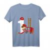 Kinder Feuerwehr T-Shirt für 1 Jahr alte Jungen  Perfektes Geburtstagsgeschenk mit Feuerwehrauto, Hydrant & Schlauch