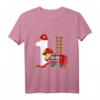 Kinder Feuerwehr T-Shirt für 1 Jahr alte Jungen  Perfektes Geburtstagsgeschenk mit Feuerwehrauto, Hydrant & Schlauch