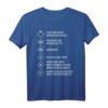 Lustiges Feuerwehr Löschgruppen T-Shirt mit Symbolen für Feuerwehrmänner & -frauen  Perfekt für Feuerwehrfeste & Geschenke