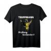 Prüfung Truppmann & Cooler Feuerwehrmann T-Shirt  Lustige Geschenkidee für Feuerwehrleute nach der Prüfung oder zum Geburtstag