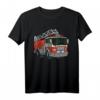 Kinder Feuerwehrauto Feuerwehrleute Feuerwehr T-Shirt - Perfektes Geschenk für Feuerwehrfan Kinder zu Geburtstag & Weihnachten