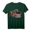 Kinder Feuerwehrauto Feuerwehrleute Feuerwehr T-Shirt - Perfektes Geschenk für Feuerwehrfan Kinder zu Geburtstag & Weihnachten