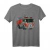 Kinder Feuerwehrauto Feuerwehrleute Feuerwehr T-Shirt - Perfektes Geschenk für Feuerwehrfan Kinder zu Geburtstag & Weihnachten