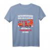 Entschuldigung dass ich zu spät bin, Feuerwehrauto gesehen T-Shirt  Lustiges Feuerwehr-Outfit für Feuerwehrleute & Einsatzkräfte