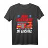 Kinder Feuerwehr T-Shirt - Mini Feuerwehr im Einsatz, ideales Geschenk für kleine Feuerwehrfans, passend zu Feuerwehrhose & Zubehör
