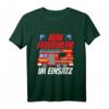 Kinder Feuerwehr T-Shirt - Mini Feuerwehr im Einsatz, ideales Geschenk für kleine Feuerwehrfans, passend zu Feuerwehrhose & Zubehör