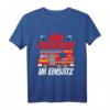 Kinder Feuerwehr T-Shirt - Mini Feuerwehr im Einsatz, ideales Geschenk für kleine Feuerwehrfans, passend zu Feuerwehrhose & Zubehör
