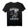 Lustiges Feuerwehr-Mann T-Shirt: ich zeig meinen Schlauch  Coole Feuerwehrbekleidung für aktive Feuerwehrleute, Feuerwehrfans und als Geschenk zum Geburtstag, Vatertag oder für den Feuerwehrmann jeden Alters