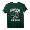 Lustiges Feuerwehr-Mann T-Shirt: ich zeig meinen Schlauch  Coole Feuerwehrbekleidung für aktive Feuerwehrleute, Feuerwehrfans und als Geschenk zum Geburtstag, Vatertag oder für den Feuerwehrmann jeden Alters
