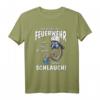 Lustiges Feuerwehr-Mann T-Shirt: ich zeig meinen Schlauch  Coole Feuerwehrbekleidung für aktive Feuerwehrleute, Feuerwehrfans und als Geschenk zum Geburtstag, Vatertag oder für den Feuerwehrmann jeden Alters