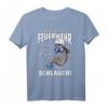 Lustiges Feuerwehr-Mann T-Shirt: ich zeig meinen Schlauch  Coole Feuerwehrbekleidung für aktive Feuerwehrleute, Feuerwehrfans und als Geschenk zum Geburtstag, Vatertag oder für den Feuerwehrmann jeden Alters