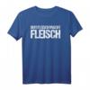 Kraftsport T-Shirt 'Nur Fleisch macht Fleisch'  Lustiges Fitness-Design für Bodybuilding & Muskelaufbau im Gym