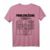 Männer Problemlösung - Prozessdiagramm lustiges Sprüche T-Shirt | Geschenk für Ingenieure, Ärzte, Mathematiker & Nerds