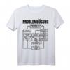 Männer Problemlösung - Prozessdiagramm lustiges Sprüche T-Shirt | Geschenk für Ingenieure, Ärzte, Mathematiker & Nerds
