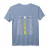 Pilot & Flugzeug phonetisches Alphabet Geschenk Flughafen T-Shirt  Perfekt für Flugzeugfans, Piloten & Flughafenliebhaber