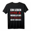 Herren Modellflug Modellflieger T-Shirt  Lustiges Geschenk für Modellbauer & Flugzeugfans, perfektes Outfit für Flugzeugliebhaber