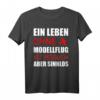 Herren Modellflug Modellflieger T-Shirt  Lustiges Geschenk für Modellbauer & Flugzeugfans, perfektes Outfit für Flugzeugliebhaber