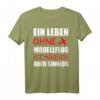 Herren Modellflug Modellflieger T-Shirt  Lustiges Geschenk für Modellbauer & Flugzeugfans, perfektes Outfit für Flugzeugliebhaber