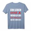 Herren Modellflug Modellflieger T-Shirt  Lustiges Geschenk für Modellbauer & Flugzeugfans, perfektes Outfit für Flugzeugliebhaber