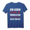 Herren Modellflug Modellflieger T-Shirt  Lustiges Geschenk für Modellbauer & Flugzeugfans, perfektes Outfit für Flugzeugliebhaber