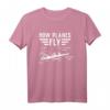 How Planes Fly Aeroplanes Aerospace Ingenieur Pilot T-Shirt  Lustiges Geschenk für Luftfahrt-Enthusiasten, Piloten & Ingenieure zu Weihnachten oder Geburtstag