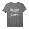 How Planes Fly Aeroplanes Aerospace Ingenieur Pilot T-Shirt  Lustiges Geschenk für Luftfahrt-Enthusiasten, Piloten & Ingenieure zu Weihnachten oder Geburtstag