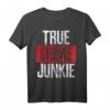 True Crime Junkie Mordfälle Echte T-Shirt  Perfektes Geschenk für Krimi- und Serienmörder-Fans zum Geburtstag oder Überraschung