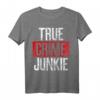True Crime Junkie Mordfälle Echte T-Shirt  Perfektes Geschenk für Krimi- und Serienmörder-Fans zum Geburtstag oder Überraschung
