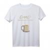 E=MC2 Lustiges Kaffee Energie Wissenschaft Fun T-Shirt  Perfekt für Kaffee- und Wissenschaftsliebhaber, Forscher & Studenten zum Geburtstag oder Kaffee-Tag