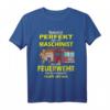 Feuerwehr Maschinist T-Shirt mit Spruch  Lustiges Feuerwehr HLF Motiv für Feuerwehrleute & Retter