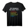 112 ABCDE Schema RTW Rettungsdienst Sanitäter Notfalldienst T-Shirt  Perfektes Geschenk für Rettungskräfte, Feuerwehr & Notfallsanitäter