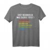 112 ABCDE Schema RTW Rettungsdienst Sanitäter Notfalldienst T-Shirt  Perfektes Geschenk für Rettungskräfte, Feuerwehr & Notfallsanitäter