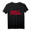 Jugendfeuerwehr T-Shirt mit Schriftzug  Klassisch geschnittenes Feuerwehr T-Shirt für junge Helfer und Nachwuchs