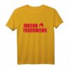 Jugendfeuerwehr T-Shirt mit Schriftzug  Klassisch geschnittenes Feuerwehr T-Shirt für junge Helfer und Nachwuchs