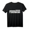 Jugendfeuerwehr T-Shirt mit rotem Schriftzug  Klassisch geschnitten, perfekt für Feuerwehrmänner und -frauen bei Feuerwachen