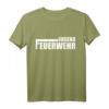 Jugendfeuerwehr T-Shirt mit rotem Schriftzug  Klassisch geschnitten, perfekt für Feuerwehrmänner und -frauen bei Feuerwachen