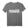 Jugendfeuerwehr T-Shirt mit rotem Schriftzug  Klassisch geschnitten, perfekt für Feuerwehrmänner und -frauen bei Feuerwachen