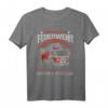Lustiges Feuerwehr Feuerwehrauto Feuerwehrler T-Shirt  Perfektes Geschenk für Feuerwehrleute zum Geburtstag & Weihnachten