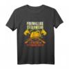 Vintage Feuerwehr T-Shirt mit Spruch  Lustiges Geschenk für Feuerwehrmann, Feuerwehrfrau & Freiwillige Feuerwehr zum Geburtstag, Weihnachten oder Abschluss