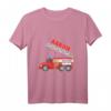 Kinder Feuerwehr T-Shirt mit Namen Aaron - Perfektes Geschenk für junge Feuerwehrfans und Kostüm Accessoire