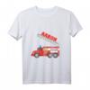 Kinder Feuerwehr T-Shirt mit Namen Aaron - Perfektes Geschenk für junge Feuerwehrfans und Kostüm Accessoire