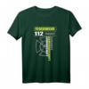 Feuerwehr 112% Einsatz Kameradschaft T-Shirt - Lustiges Geschenk für Feuerwehrmänner, -frauen, Helfer & Freunde zu Ostern, Geburtstag, Muttertag & Weihnachten